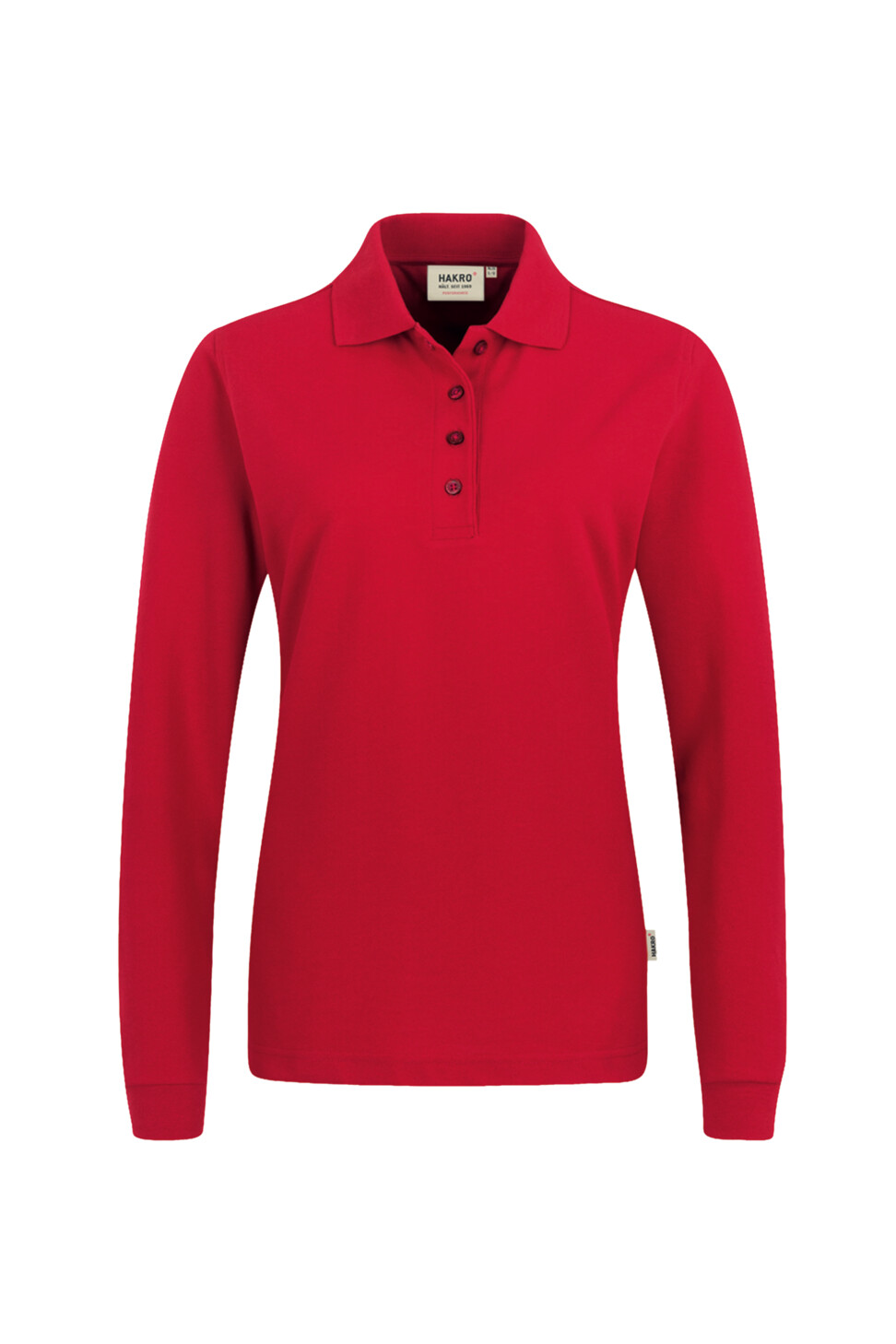 HAKRO | No. 215 | Damen | Longsleeve-Poloshirt | Mikralinar®