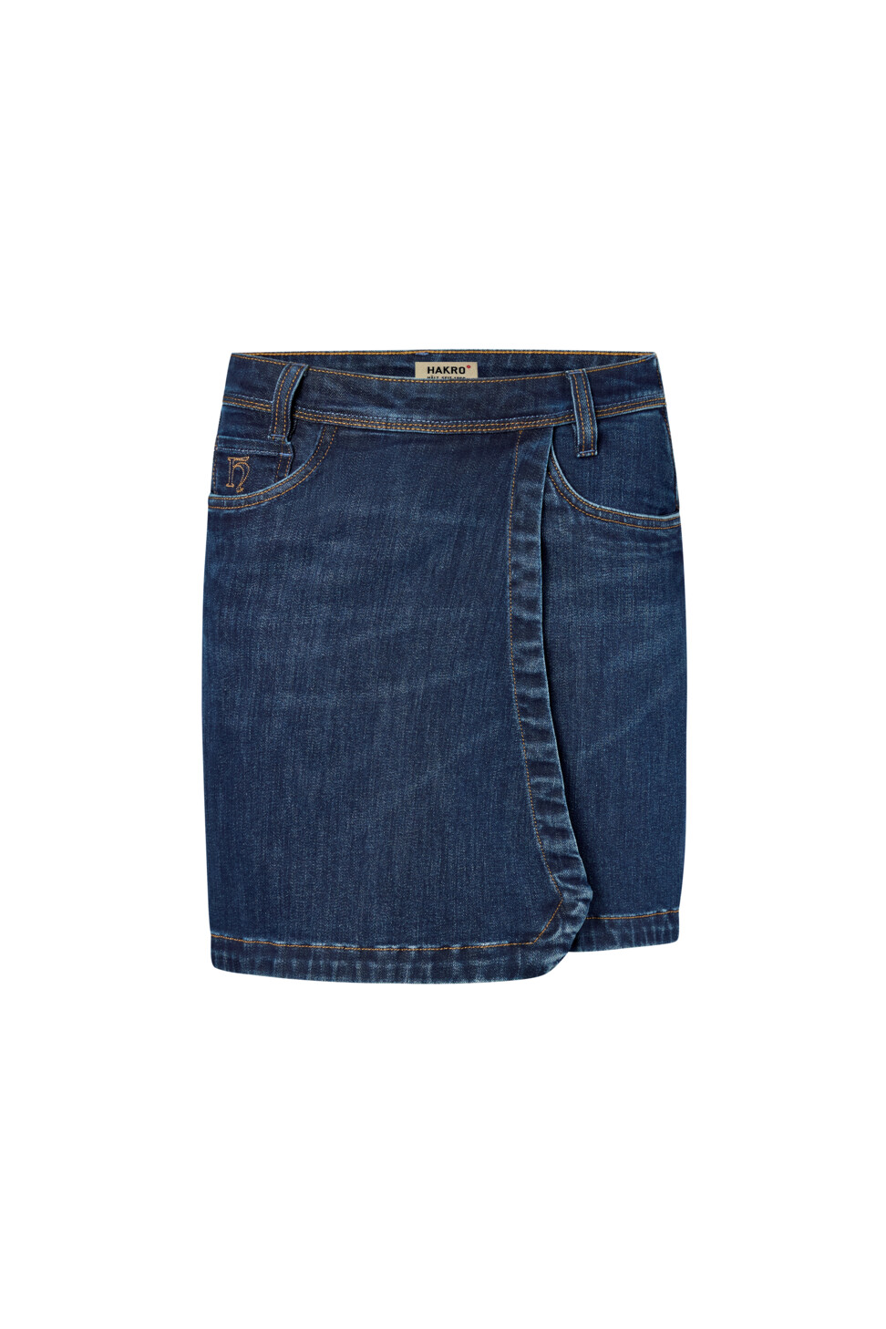 HAKRO | No. 732 | Damen 5-Pocket-Jeansskort | X-Stretch ECO