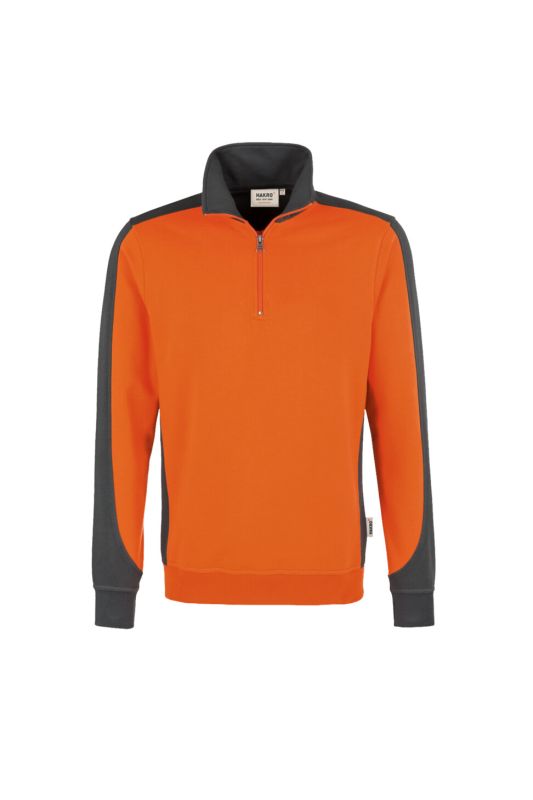 HAKRO | Nr. 476 | Zip-Sweatshirt | Contrast MIKRALINAR®