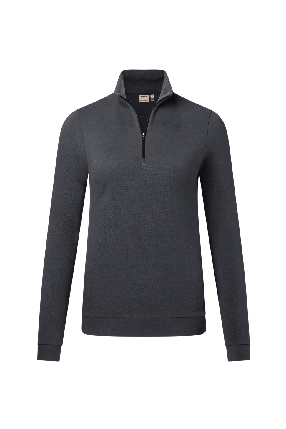 HAKRO | Nr. 335 | Damen Zip-Longsleeve Piqué MIKRALINAR® ECO