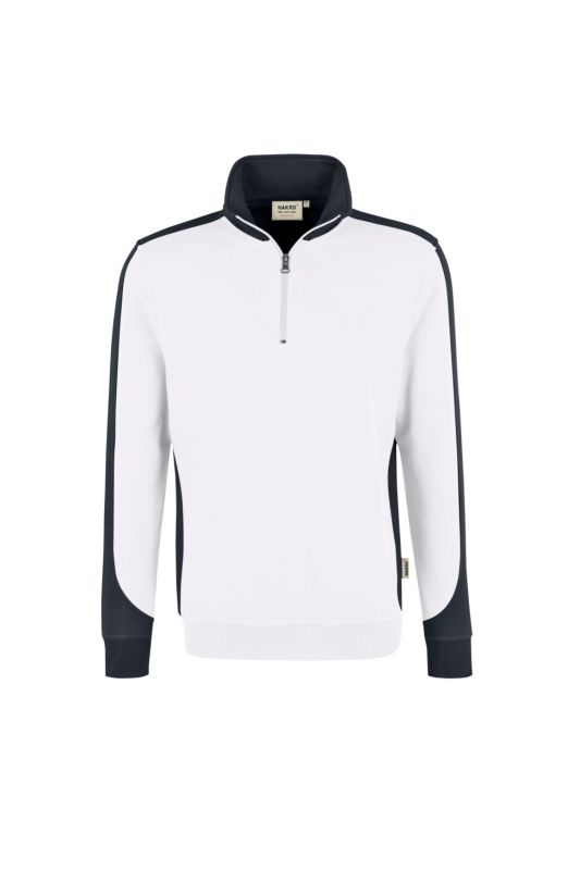 HAKRO | Nr. 476 | Zip-Sweatshirt | Contrast MIKRALINAR®