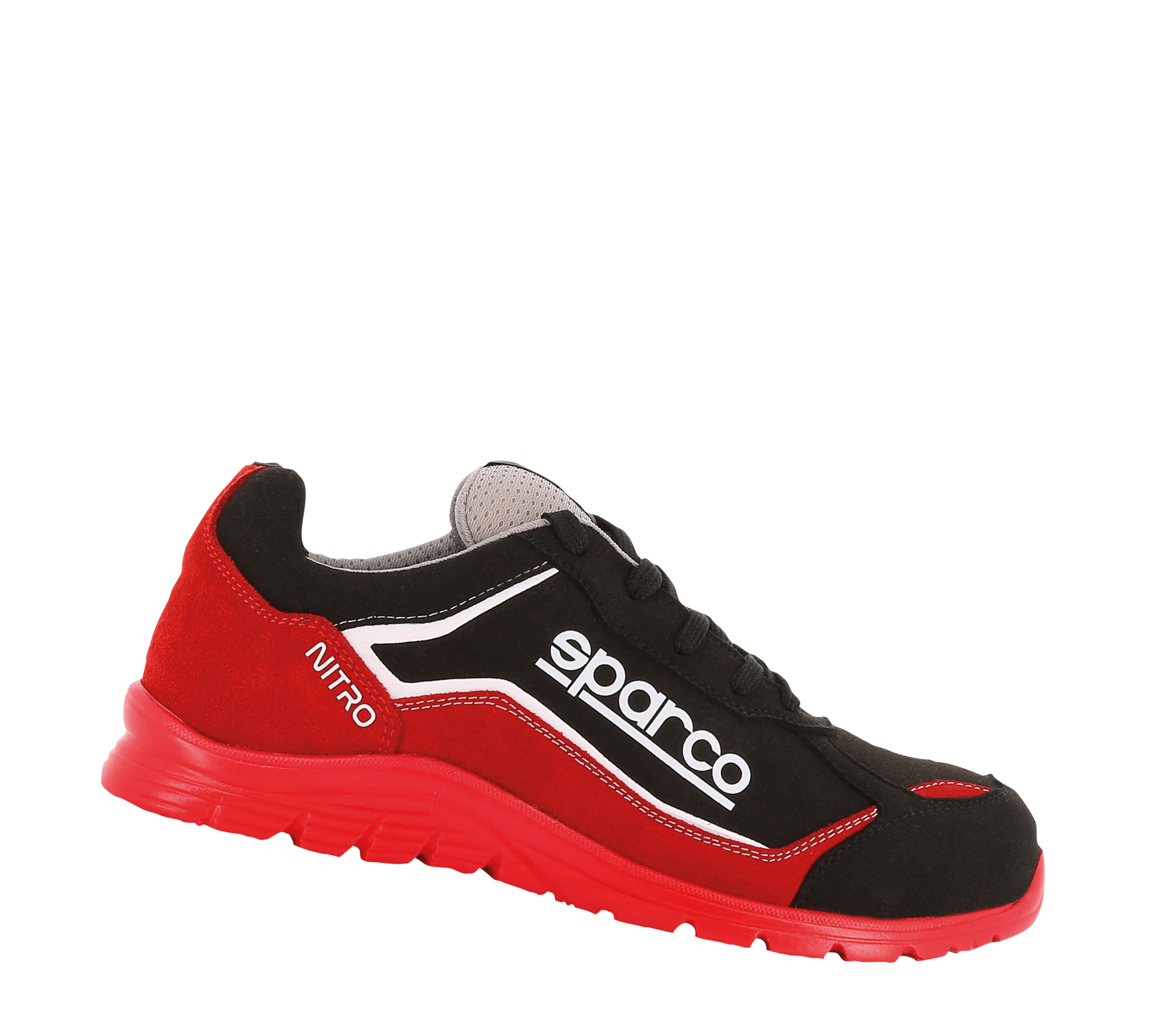 Sparco Sicherheitsschuh Nitro S3 schwarz/rot